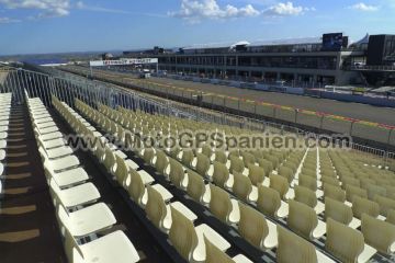 Eintrittskarte Tribüne 1c GP Aragon<br>Rennstrecke Motorland Alcañiz